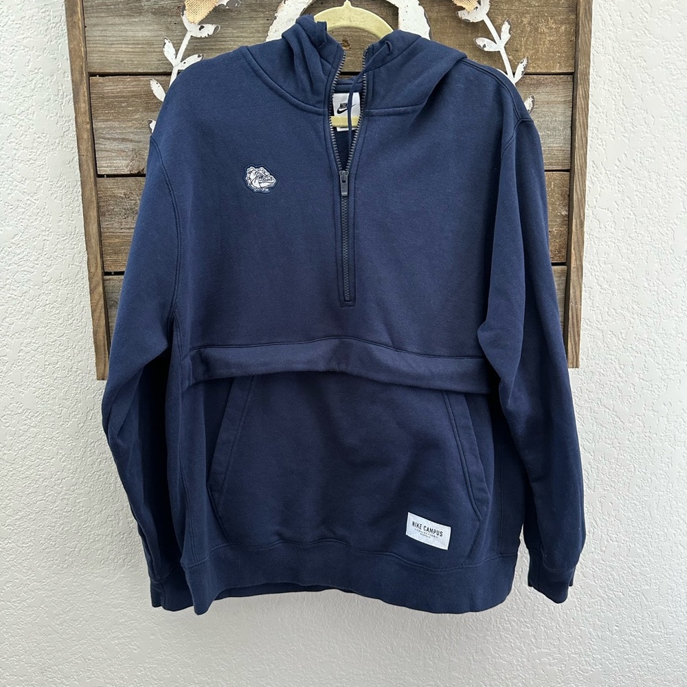 Nike Campus Navy Butler Bulldogs Club Half-Zip Hoodie Men’s XL